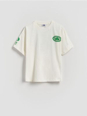 Reserved - T-shirt chłopięce na lato ze sklepu: Reserved w kategorii: T-shirty chłopięce - zdjęcie 74CCA4C-3C1-6972_996FG