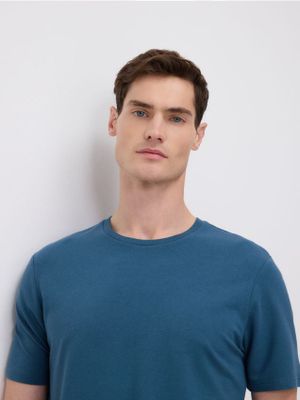 T-shirt męski casual na wiosnę Reserved ze sklepu: Reserved w kategorii: T-shirty męskie - zdjęcie 74CCA4C-3C1-6972_998IR