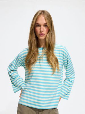 Bluzka damska casual Reserved ze sklepu: Reserved w kategorii: Bluzki damskie - zdjęcie 74CCA4C-3C1-6972_998KE