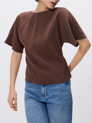 Bluzka damska casual Reserved ze sklepu: Reserved w kategorii: Bluzki damskie - zdjęcie 74CCA4C-3C1-6972_TX706