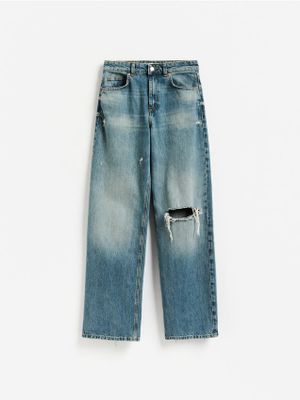 Jeansy damskie casual Reserved ze sklepu: Reserved w kategorii: Jeansy damskie - zdjęcie 74CCA4C-3C1-6972_UB159