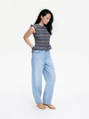 Bluzka damska casual Reserved ze sklepu: Reserved w kategorii: Bluzki damskie - zdjęcie 74CCA4C-3C1-6972_VE487