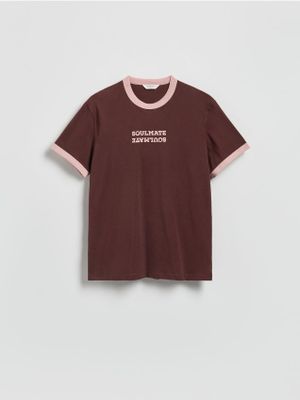 T-shirt męski wiosenny Reserved ze sklepu: Reserved w kategorii: T-shirty męskie - zdjęcie 74CCA4C-3C1-6972_WD018