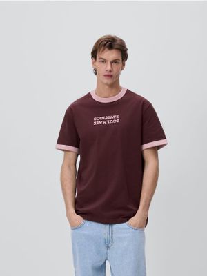 T-shirt męski wiosenny Reserved ze sklepu: Reserved w kategorii: T-shirty męskie - zdjęcie 74CCA4C-3C1-6972_WD018
