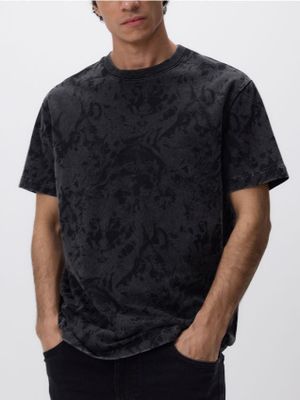 T-shirt męski casual Reserved ze sklepu: Reserved w kategorii: T-shirty męskie - zdjęcie 74CCA4C-3C1-6972_WD035