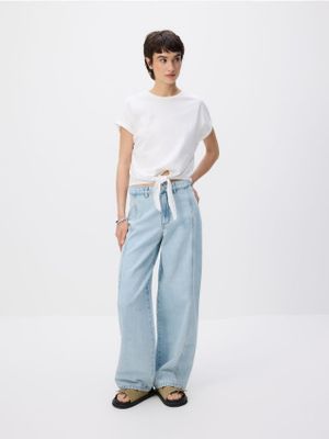 Bluzka damska casual Reserved ze sklepu: Reserved w kategorii: Bluzki damskie - zdjęcie 74CCA4C-3C1-6972_WU489