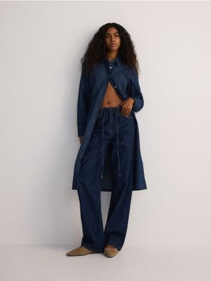 Jeansy damskie wiosenne casual Reserved ze sklepu: Reserved w kategorii: Jeansy damskie - zdjęcie 74CCA4C-3C1-6972_YT347
