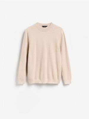 Sweter męski casual Reserved ze sklepu: Reserved w kategorii: Swetry męskie - zdjęcie 74CCA4C-3C1-6972_YV169
