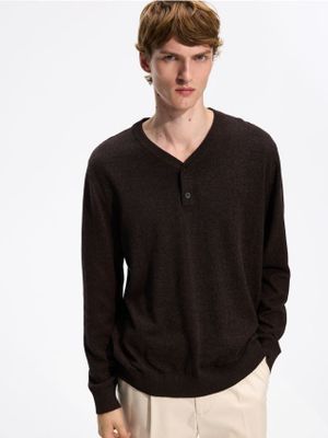 Sweter męski casualowy Reserved ze sklepu: Reserved w kategorii: Swetry męskie - zdjęcie 74CCA4C-3C1-6972_YV184