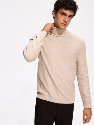 Sweter męski na zimę Reserved ze sklepu: Reserved w kategorii: Swetry męskie - zdjęcie 74CCA4C-3C1-6972_YV341