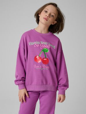 Bluza dziewczęca na zimę ze sklepu: Sportstylestory.com w kategorii: Bluzy dziewczęce - zdjęcie 76B84B-544-12149_374725