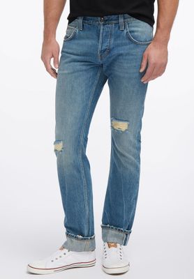 Jeansy męskie casual jesienne ze sklepu: YouNeedit.pl w kategorii: Jeansy męskie - zdjęcie 7B609B-BBD-10295_17606
