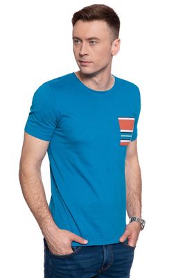 T-shirt męski casualowy ze sklepu: YouNeedit.pl w kategorii: T-shirty męskie - zdjęcie 7B609B-BBD-10295_18199