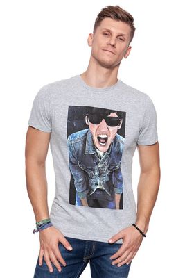 T-shirt męski w stylu młodzieżowym ze sklepu: YouNeedit.pl w kategorii: T-shirty męskie - zdjęcie 7B609B-BBD-10295_4763