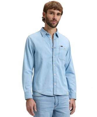 Koszula męska z kołnierzykiem button down ze sklepu: YouNeedit.pl w kategorii: Koszule męskie - zdjęcie 7B609B-BBD-10295_49532