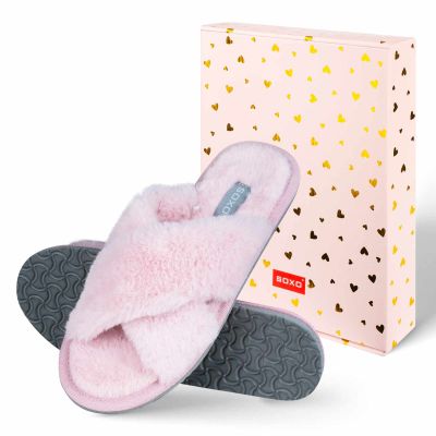 Kapcie damskie na zimę SOXO ze sklepu: Sklep SOXO w kategorii: Kapcie damskie - zdjęcie 811E0B19-B43-251_24528