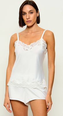 LAUREN RALPH LAUREN - Piżama koronkowa ze sklepu: Gomez Fashion Store w kategorii: Piżamy damskie - zdjęcie 874714-BD9-10338_RL211W000016CT8