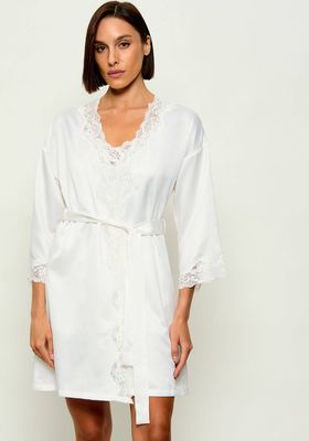 LAUREN RALPH LAUREN - Szlafrok damski elegancki ze sklepu: Gomez Fashion Store w kategorii: Szlafroki damskie - zdjęcie 874714-BD9-10338_RL211W000017CT9
