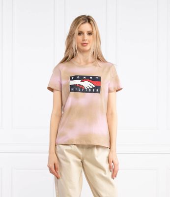Bluzka damska wiosenna Tommy Hilfiger ze sklepu: Gomez Fashion Store w kategorii: Bluzki damskie - zdjęcie 874714-BD9-10338_TH212W000202K96