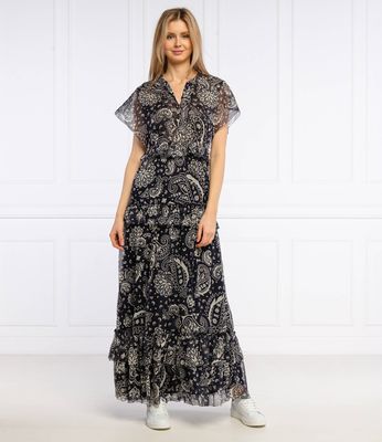 Sukienka trapezowa wiosenna Pinko ze sklepu: Gomez Fashion Store w kategorii: Sukienki - zdjęcie 874714-BD9-10338_PI212W000264266