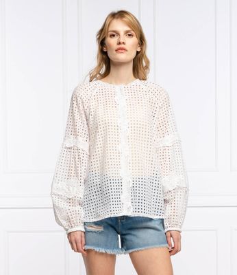Pinko - Bluzka damska ze sklepu: Gomez Fashion Store w kategorii: Bluzki damskie - zdjęcie 874714-BD9-10338_PI212W000271117