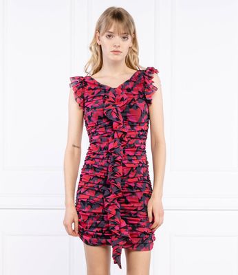 Sukienka casual trapezowa SILVIAN HEACH ze sklepu: Gomez Fashion Store w kategorii: Sukienki - zdjęcie 874714-BD9-10338_SH212W000057215