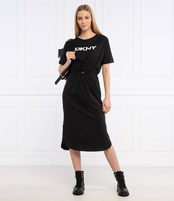Sukienka na wiosnę DKNY ze sklepu: Gomez Fashion Store w kategorii: Sukienki - zdjęcie 874714-BD9-10338_DK212W000008007