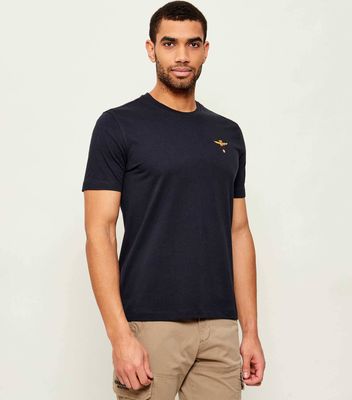 Aeronautica Militare - T-shirt męski ze sklepu: Gomez Fashion Store w kategorii: T-shirty męskie - zdjęcie 874714-BD9-10338_AM212M000004001
