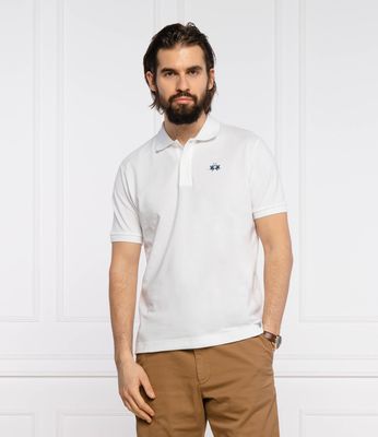 T-shirt męski casual La Martina ze sklepu: Gomez Fashion Store w kategorii: T-shirty męskie - zdjęcie 874714-BD9-10338_LR212M000001001