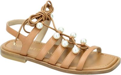 Sandały damskie na lato Stuart Weitzman ze sklepu: Gomez Fashion Store w kategorii: Sandały damskie - zdjęcie 874714-BD9-10338_SW212W000002502