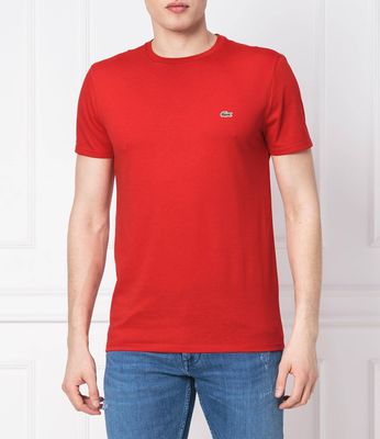 T-shirt męski casual Lacoste ze sklepu: Gomez Fashion Store w kategorii: T-shirty męskie - zdjęcie 874714-BD9-10338_LA212M000069240