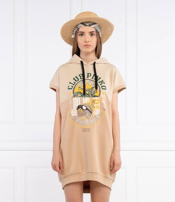 Bluza damska na lato Pinko ze sklepu: Gomez Fashion Store w kategorii: Bluzy damskie - zdjęcie 874714-BD9-10338_PI212W000285717