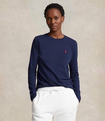 Bluzka damska casual Polo Ralph Lauren ze sklepu: Gomez Fashion Store w kategorii: Bluzki damskie - zdjęcie 874714-BD9-10338_PR212W000066M29
