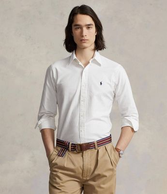 Koszula męska z klasycznym kołnierzykiem Polo Ralph Lauren ze sklepu: Gomez Fashion Store w kategorii: Koszule męskie - zdjęcie 874714-BD9-10338_PR212M000221F21