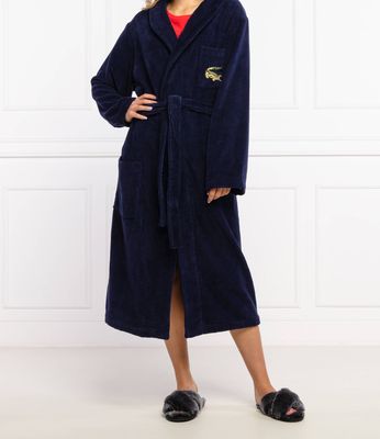 Lacoste HOME - Szlafrok damski ze sklepu: Gomez Fashion Store w kategorii: Szlafroki damskie - zdjęcie 874714-BD9-10338_LH212U000002001