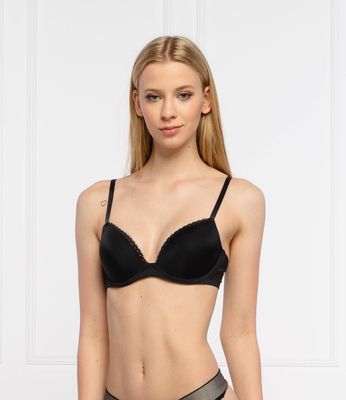 Calvin Klein Underwear - Biustonosz bez wzorów ze sklepu: Gomez Fashion Store w kategorii: Biustonosze - zdjęcie 874714-BD9-10338_CU212W000076001