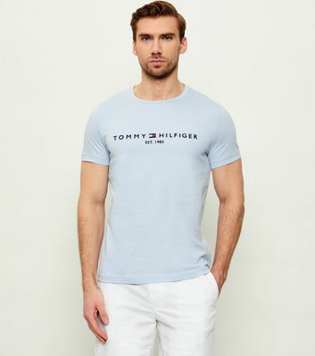 T-shirt męski na wiosnę Tommy Hilfiger ze sklepu: Gomez Fashion Store w kategorii: T-shirty męskie - zdjęcie 874714-BD9-10338_TH214M000060G36