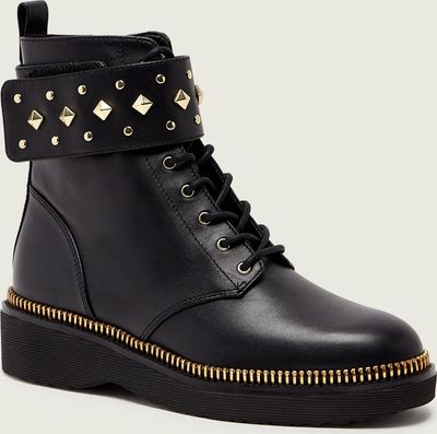 Botki na jesień Michael Kors ze sklepu: Gomez Fashion Store w kategorii: Botki - zdjęcie 874714-BD9-10338_MK214W000017001