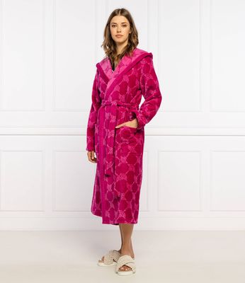 Joop! - Szlafrok damski w nadruki ze sklepu: Gomez Fashion Store w kategorii: Szlafroki damskie - zdjęcie 874714-BD9-10338_JE214W000001022