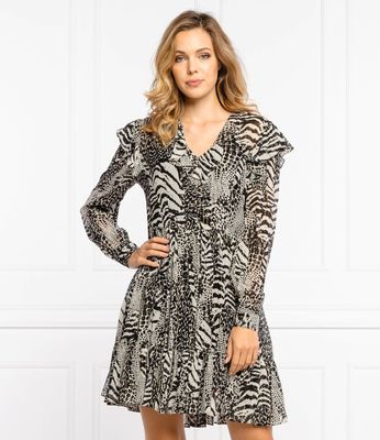 Sukienka casual Twinset ze sklepu: Gomez Fashion Store w kategorii: Sukienki - zdjęcie 874714-BD9-10338_TS214W000109952
