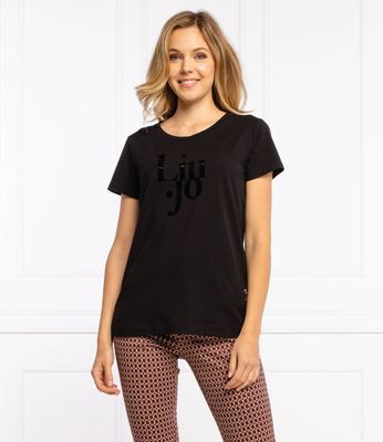 Bluzka damska na wiosnę młodzieżowa Liu Jo Sport ze sklepu: Gomez Fashion Store w kategorii: Bluzki damskie - zdjęcie 874714-BD9-10338_LS214W000026222
