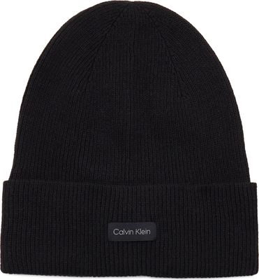 Czapka zimowa damska Calvin Klein ze sklepu: Gomez Fashion Store w kategorii: Czapki zimowe damskie - zdjęcie 874714-BD9-10338_CK215W000099284