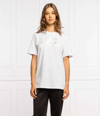Bluzka damska EA7 ze sklepu: Gomez Fashion Store w kategorii: Bluzki damskie - zdjęcie 874714-BD9-10338_E7215W000014100