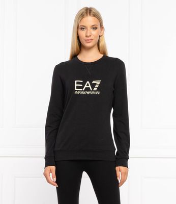 Bluza damska casual EA7 ze sklepu: Gomez Fashion Store w kategorii: Bluzy damskie - zdjęcie 874714-BD9-10338_E7215W000026463