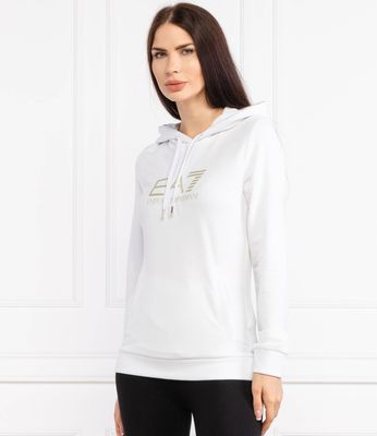 Bluza damska EA7 ze sklepu: Gomez Fashion Store w kategorii: Bluzy damskie - zdjęcie 874714-BD9-10338_E7215W000027459