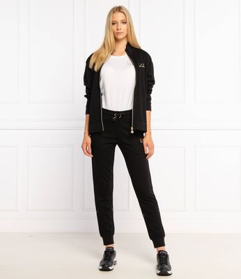 Bluzka damska casual EA7 ze sklepu: Gomez Fashion Store w kategorii: Bluzki damskie - zdjęcie 874714-BD9-10338_E7215W000032100