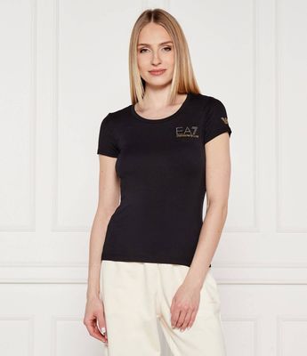 Bluzka damska EA7 ze sklepu: Gomez Fashion Store w kategorii: Bluzki damskie - zdjęcie 874714-BD9-10338_E7215W000032012