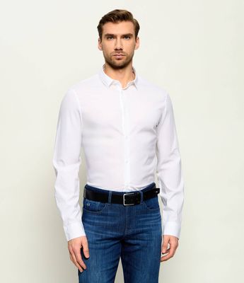 Koszula męska elegancka Armani Exchange ze sklepu: Gomez Fashion Store w kategorii: Koszule męskie - zdjęcie 874714-BD9-10338_AX215M000166100