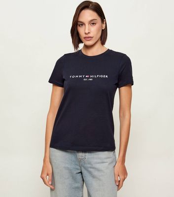 Bluzka damska na wiosnę młodzieżowa Tommy Hilfiger ze sklepu: Gomez Fashion Store w kategorii: Bluzki damskie - zdjęcie 874714-BD9-10338_TH215W000167F23