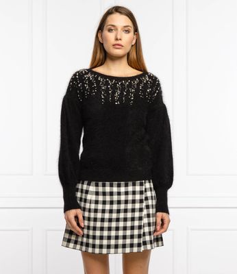Sweter damski na zimę Liu Jo ze sklepu: Gomez Fashion Store w kategorii: Swetry damskie - zdjęcie 874714-BD9-10338_LC215W000222222